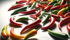 Restaurant - Ingredienser - Frugter og grøntsager - Hvad er en chilipeber?