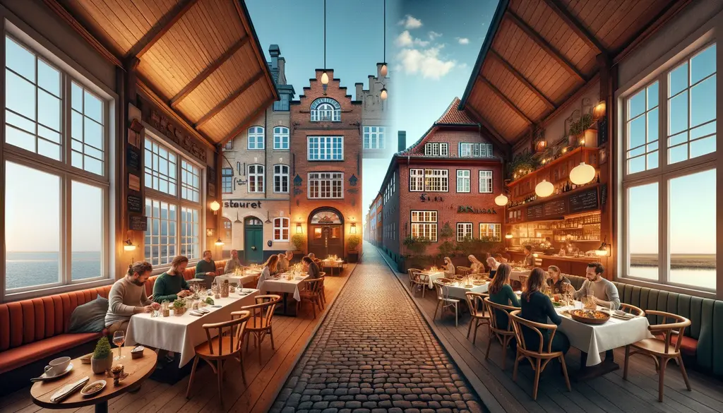 Hvad er forskellen på restaurant og hotel? 1