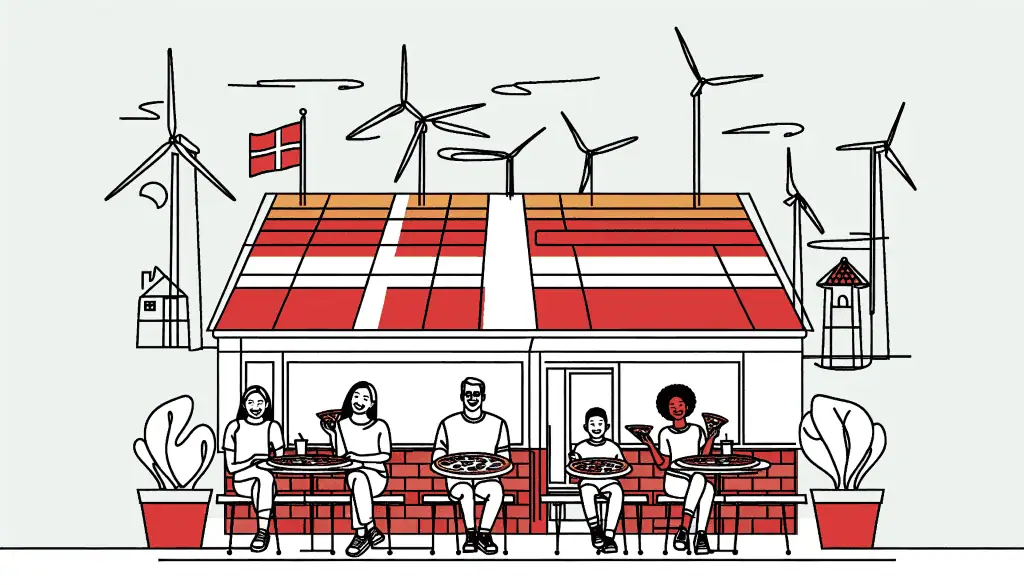 Restaurant - Pizza Hut gena?bner i Danmark