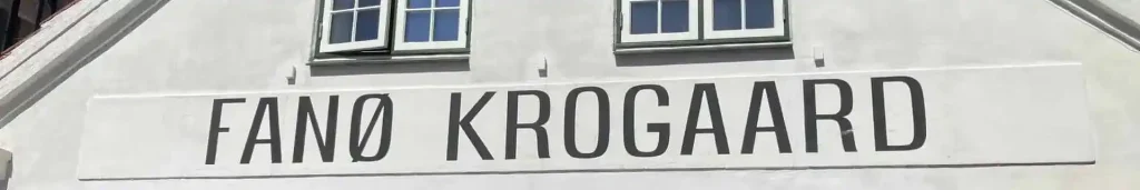 Restaurant - Fanø Krogaard - Region Syddanmark - Fanø Kommune - Fanø - Nordby - Cover
