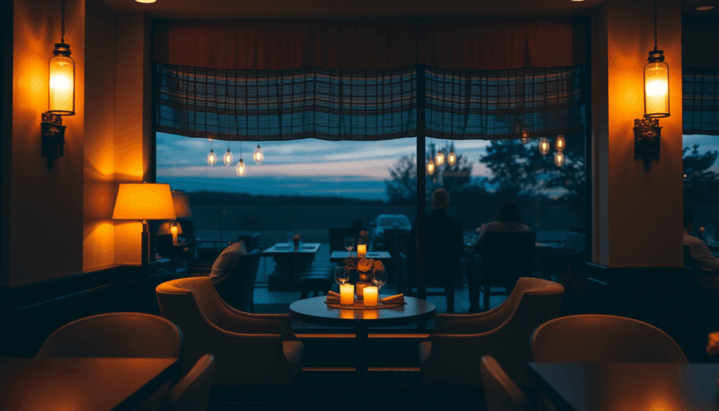Hvad kendetegner en restaurant til den romantiske middag? 1
