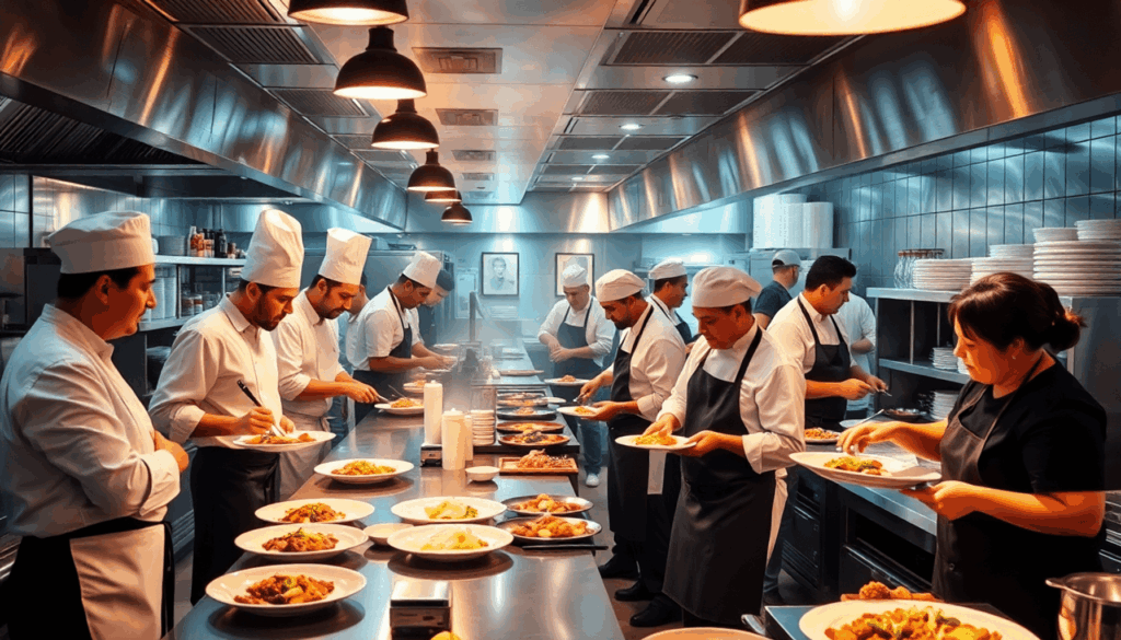 Bag om køkkenet - En dag i en travl restaurant 1