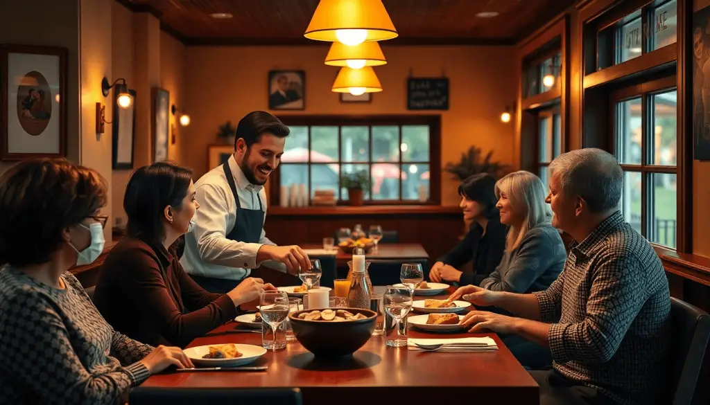 En Hyggelig Dansk Restaurant Med Varm Belysning E 31074695 5c7b 443a Bd92 21440c60086a