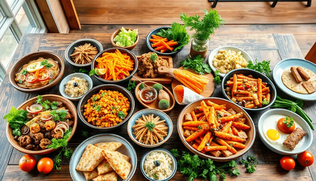 Farverig Collage Af Internationale Retter Fra Mexi 989dffaf Cf76 411a Ad5b 924b6aedf7d1