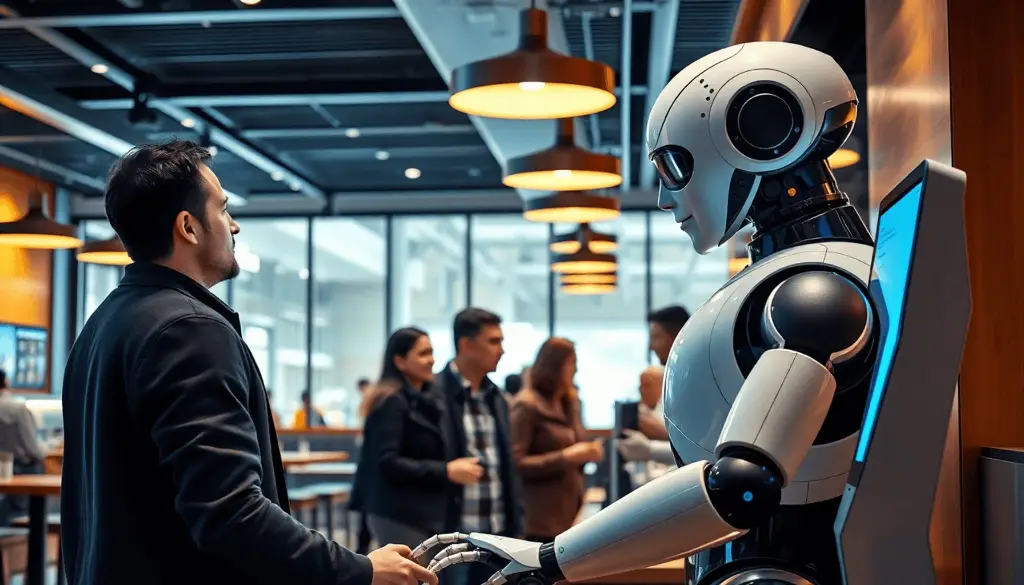 Hvordan oplever gæsterne automatisering i praksis, når robotter tager imod bestillingen? 1