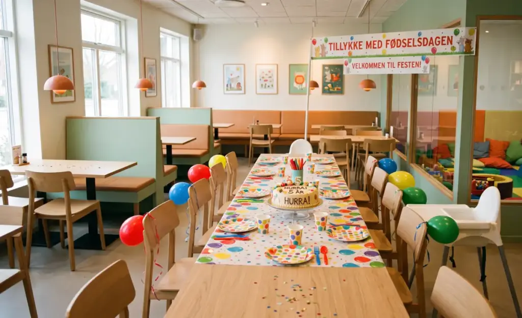 Blog - Familievenlig restaurant til en fødselsdagsfest 1