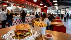 Blog - Five Guys er åbnet i Danmark - Amerikansk burgerkæde starter ved Field’s 1